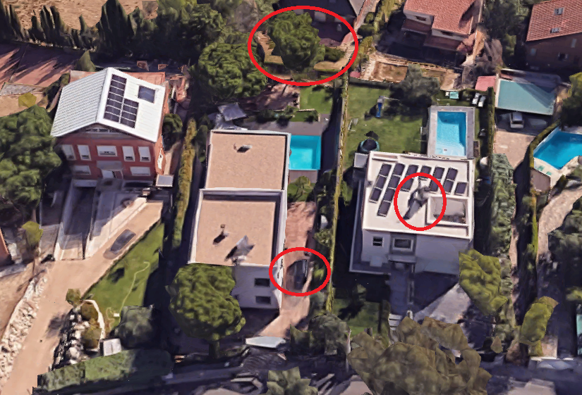 Casa de Mario con detalles