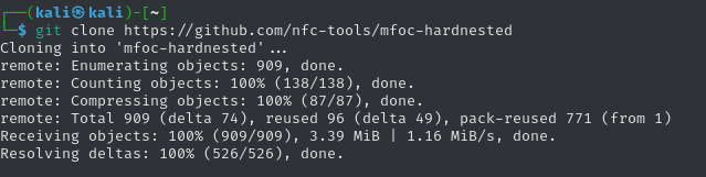 mfoc hardnested github